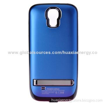 Hot Sale Rechargeable External Battery Case for Samsung Galaxy S4, i9500 with 3,200mAh Capacity